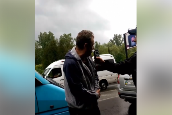 П'яний водій в Івано-Франківську: в організмі виявлено 3,51 проміле алкоголю