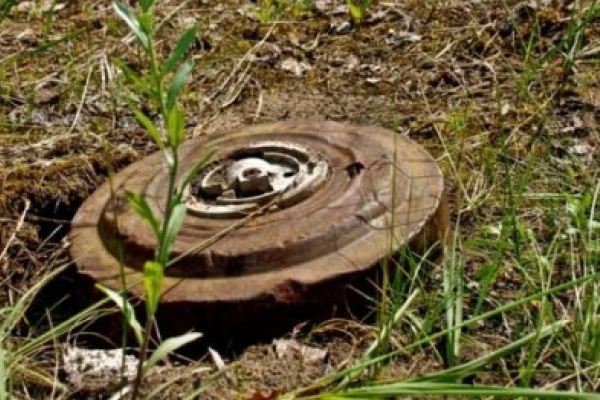 На Прикарпатті біля газопроводу знайшли міну