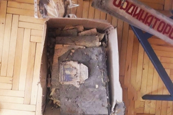 На горищі одного з корпусів Палацу Потоцьких знайшли артефакти шпитального періоду (Фото)