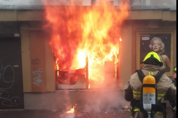 В Івано-Франківську горіла аптека - пожежу оперативно локалізували