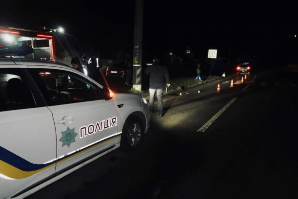 П'яний водій в Угринові збив людину на переході і втік