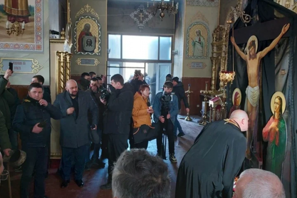Жителі Івано-Франківська визволяли церкву від московського ярма