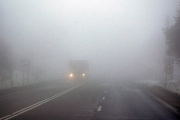 Синоптики прогнозують туман 9 серпня на Прикарпатті: варто бути обачним через недостатню видимість на дорогах 