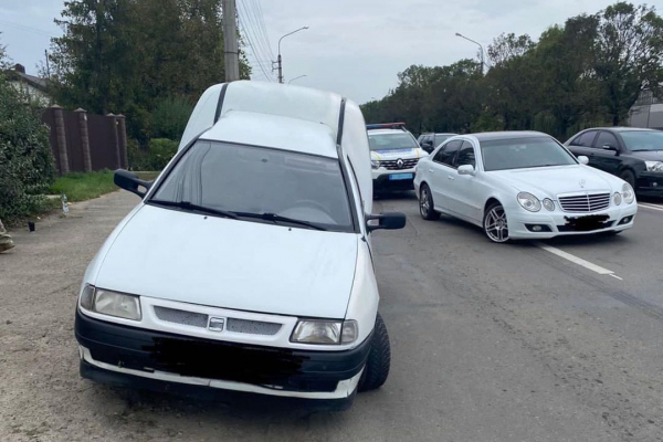 В Івано-Франківську трапилась аварія: один з водіїв перебував під наркотиками та позбавлений права керування