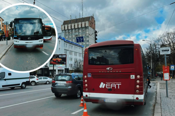 У Івано-Франківську аварія з потерпілими: автобус збив жінку