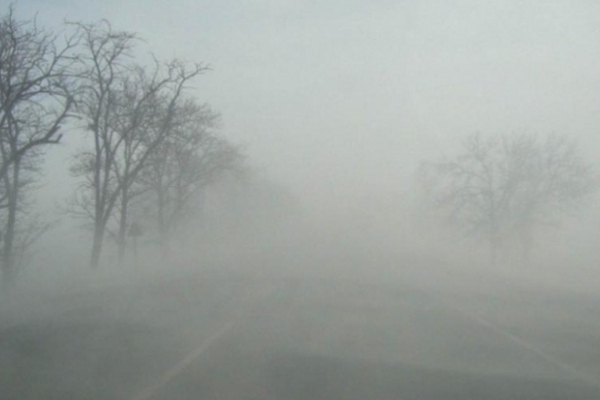 На Прикарпатті оголосили штормове попередження через сильний туман та ожеледицю