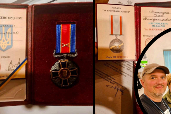 Нагородили державними медалями військового медика, який врятував чимало життів