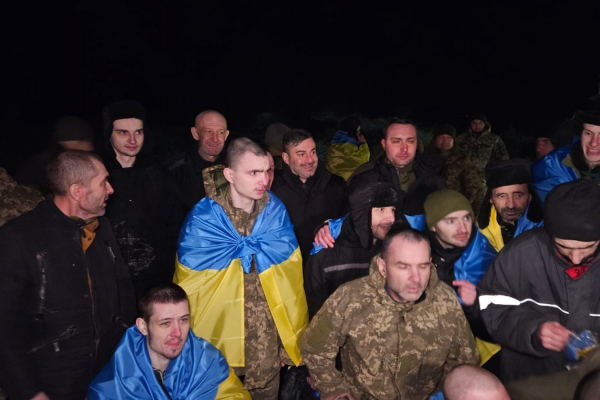 Відбувся черговий обмін військовополоненими – найбільший за кількістю повернутих Захисників України